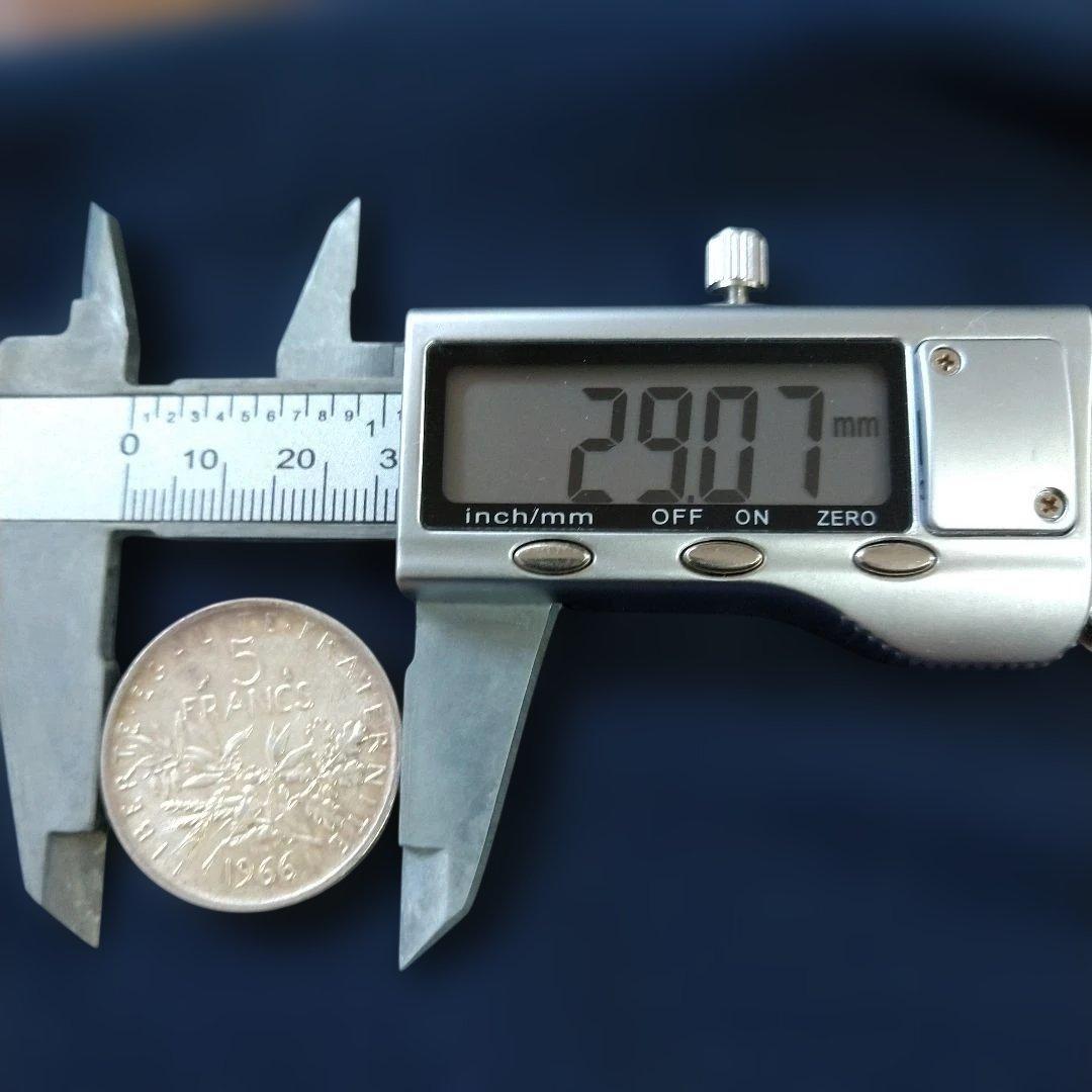 フランス5フラン銀貨 1963 1966 2枚セット種を蒔く人　銀835