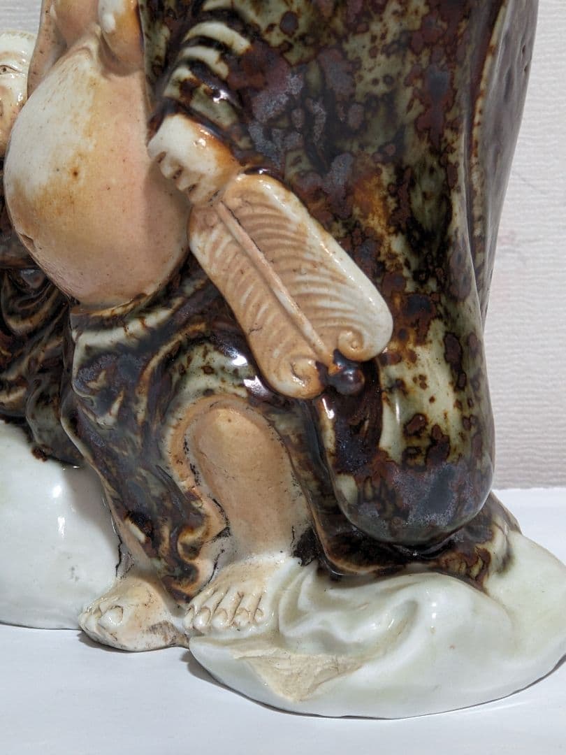 ⭐️唐子像 布袋様 越後獅子 磁器人形 置物 縁起物 作家物美術工芸品骨董品