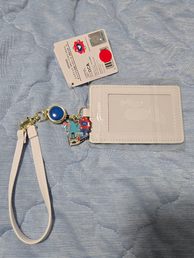 e*i様 完売品　万博限定ミャクミャク記念ICOCA + 合皮パスケースセット