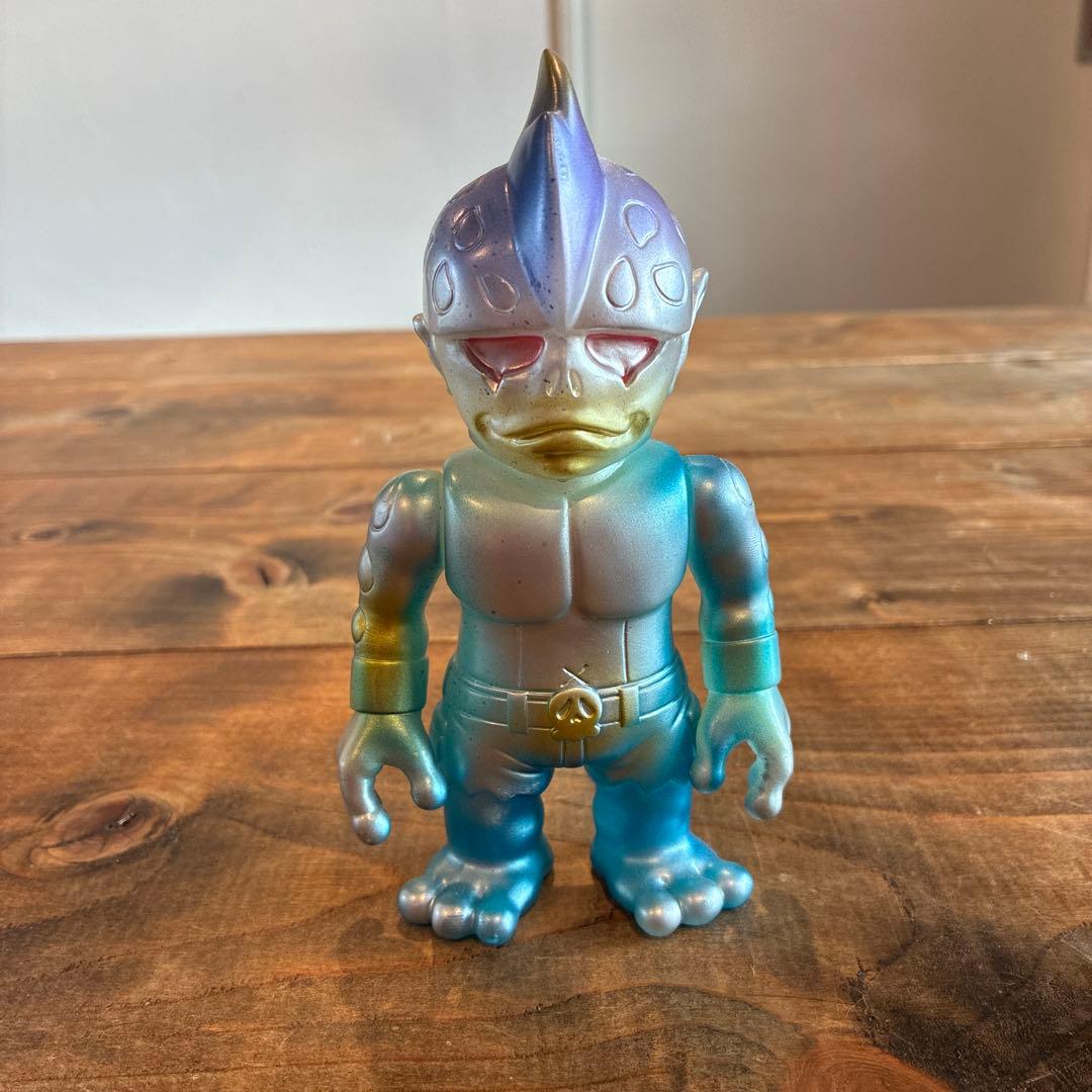 リアルヘッド　ミュータントヘッド　ソフビ　パールカラー 袋ヘッダー付