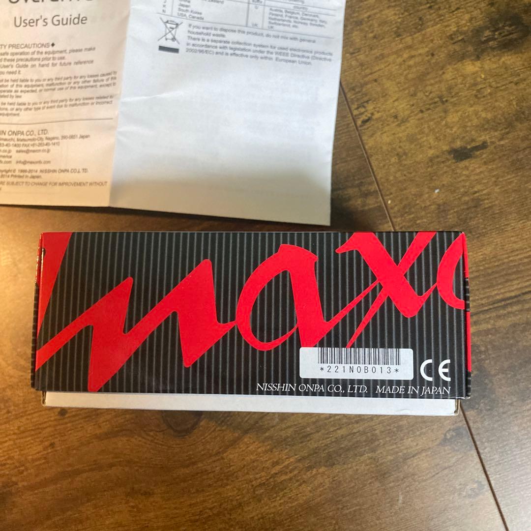 ヨーロッパ250台限定‼️MAXON OD-9 Black drive