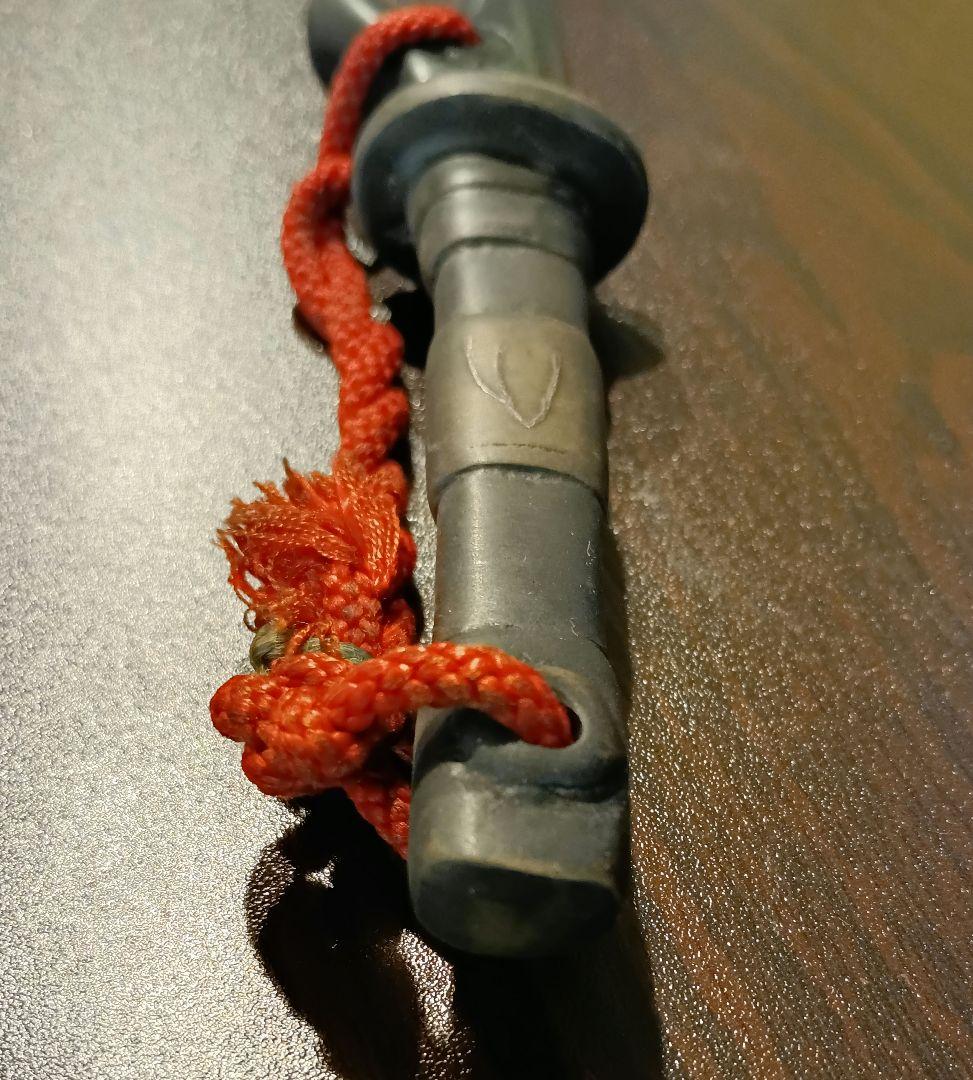 時代物 年代物 古銅 十手 兜割 鉢割 45,5cm 台座付き 甲冑 武具 鎧兜