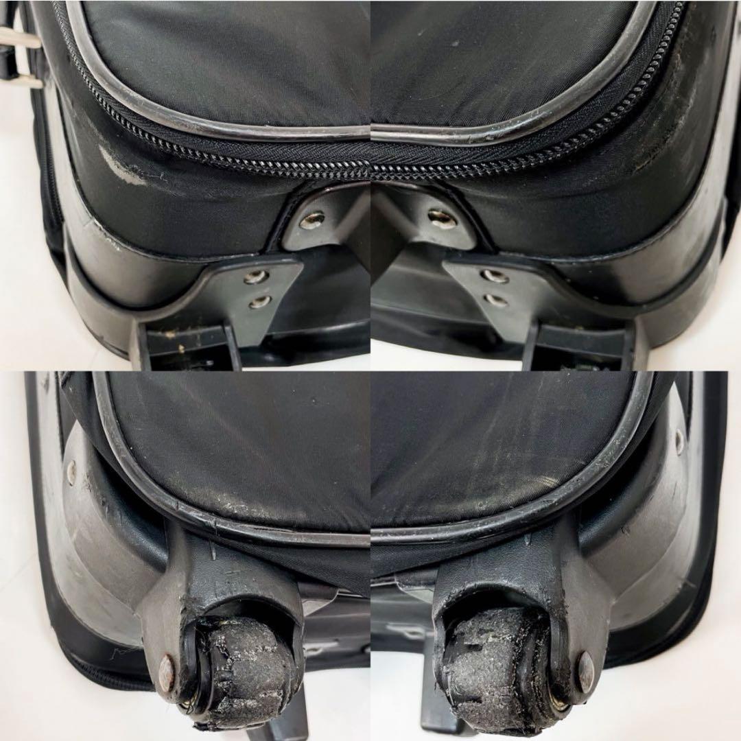 【正規品】プラダ PRADA ギャラカード キャリーケース V196 鍵付 黒