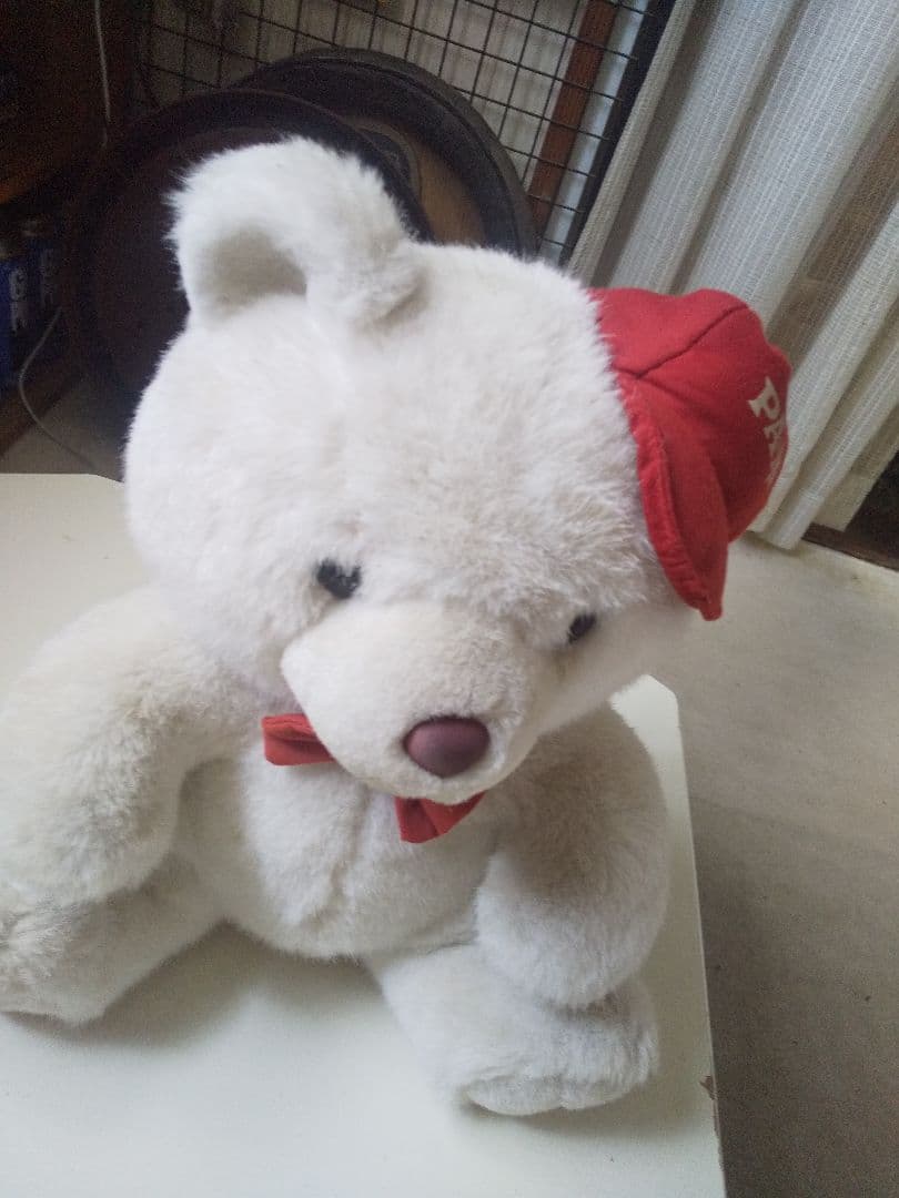 レトロ 日立 PAMエアコン ぬいぐるみ 白くまくん
