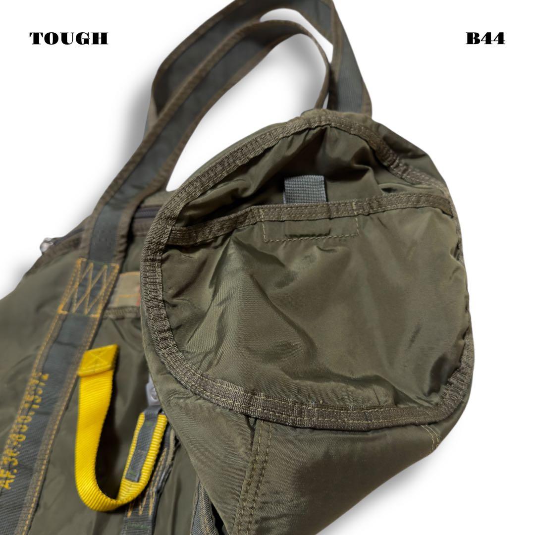 人気品！ TOUGH タフ バッグ カバン オリーブ グリーン ミリタリー 深緑