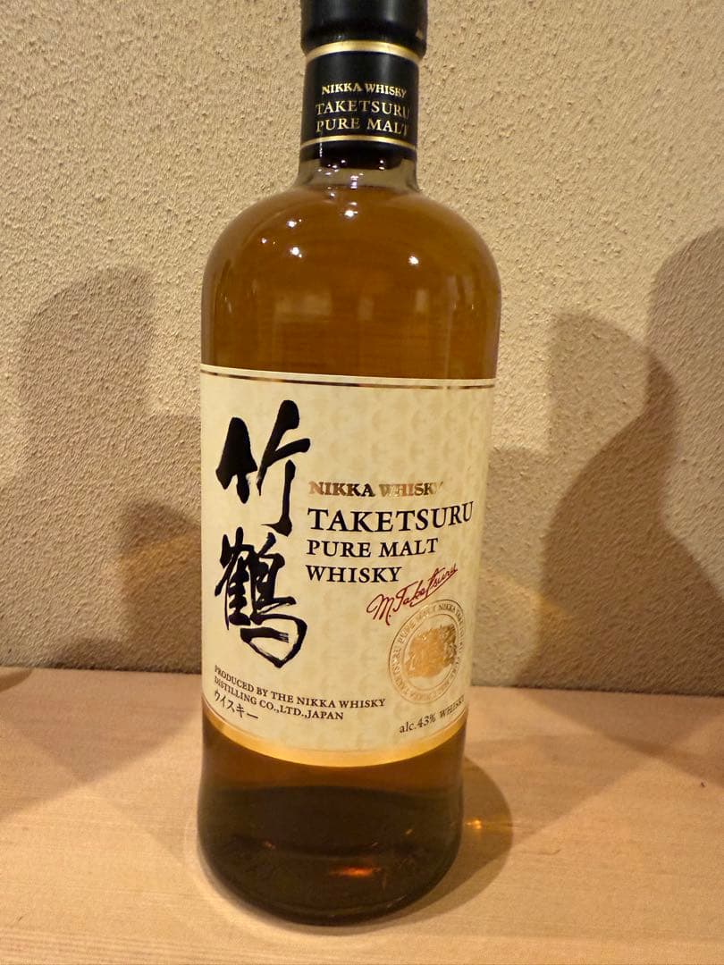 NIKKA 竹鶴 ピュアモルトウイスキー 700ml 43%