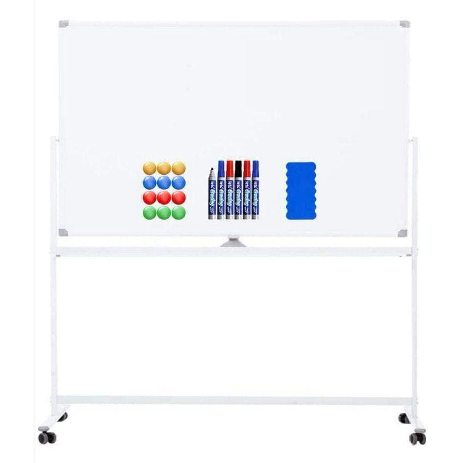 超お得‼　中古　ホワイトボード 移動式 両面 幅180cm 高さ90cm