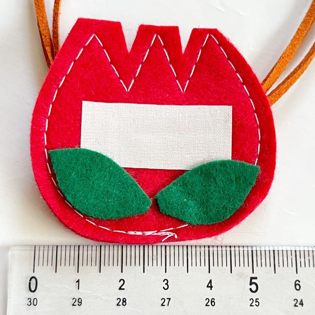 【019】 犬用チョーカー トリミングリボン お名前チューリップMIX 200個