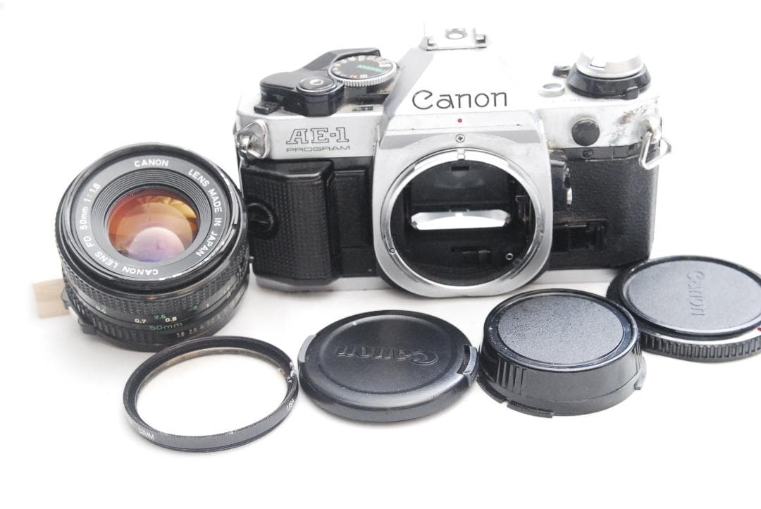 Canon AE-1 PROGRAM/FD 50mm 1:1.8 (良品）