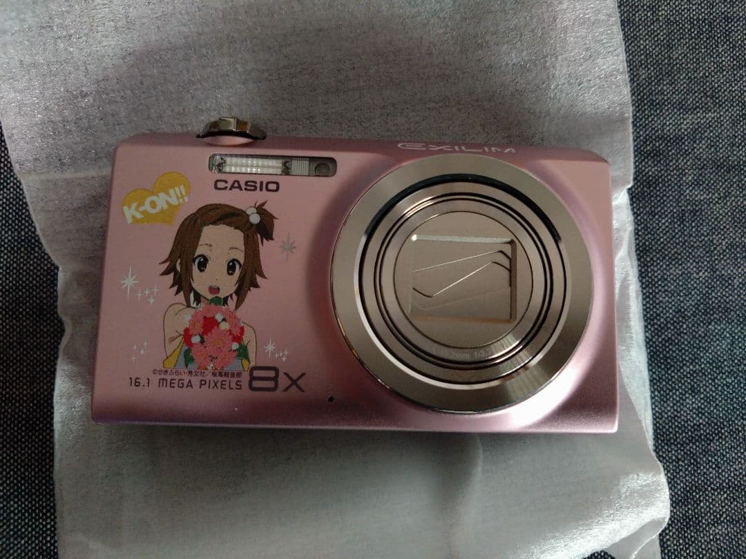 カメラ　けいおん!!×CASIO EXILIMコラボデジタルカメラ 田井中律