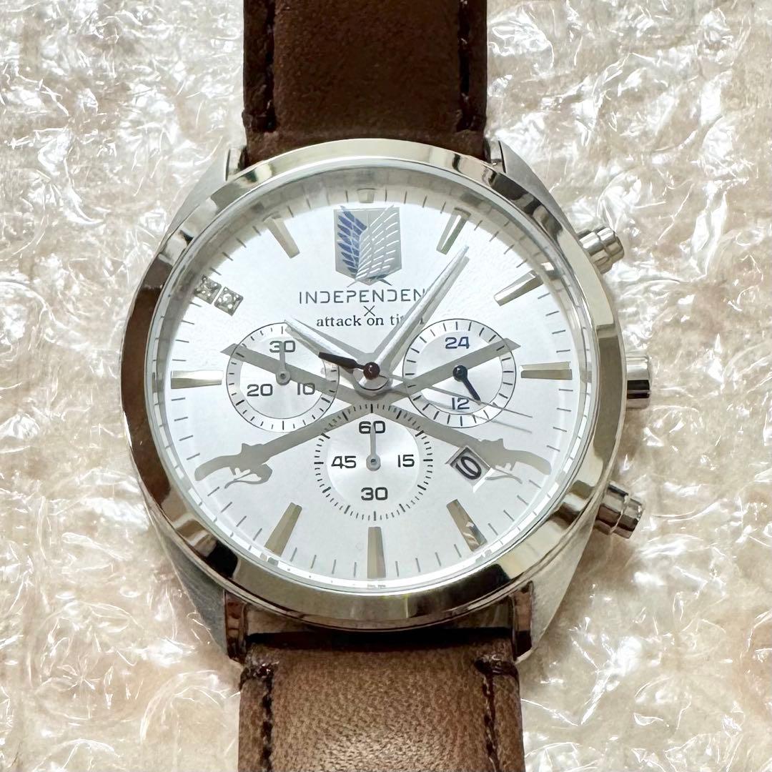 進撃の巨人 INDEPENDENT 10周年 コラボウォッチ リヴァイモデル
