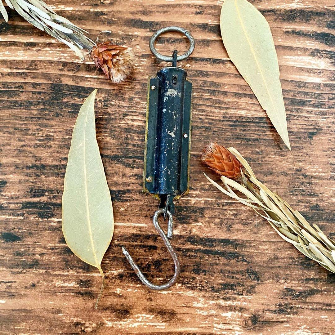 1900年代の貴族の狩猟用携帯重さ測定器【フランスアンティーク】