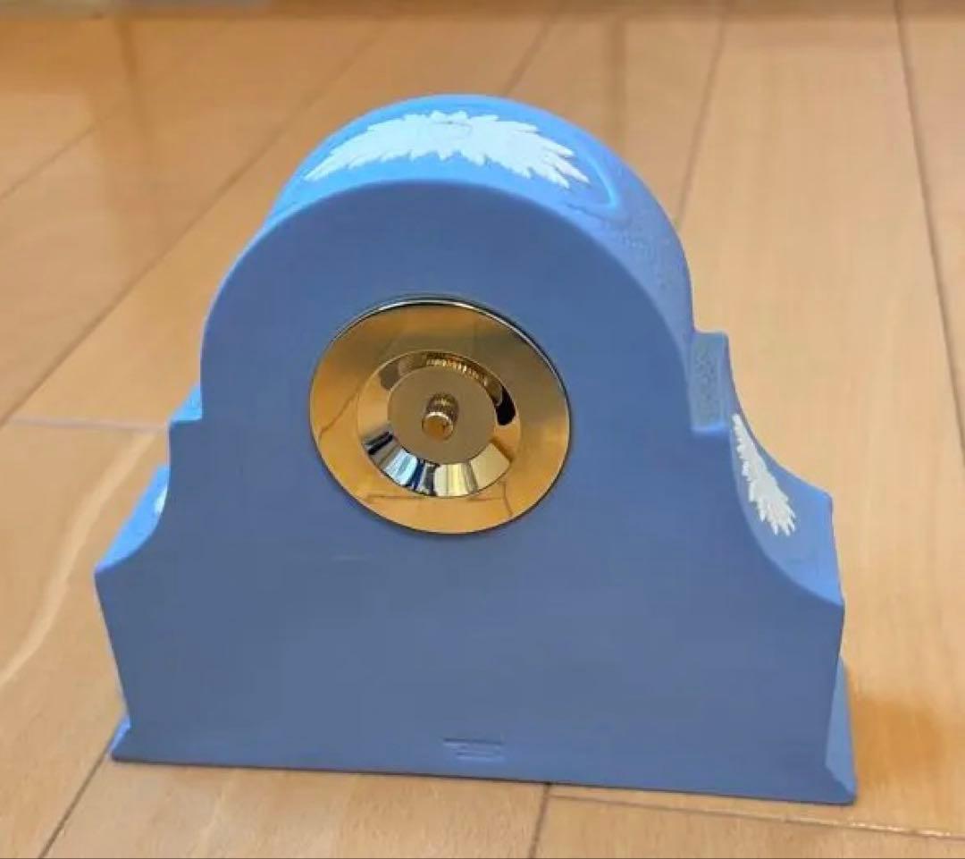  ブルー 置時計 装飾的なデザイン