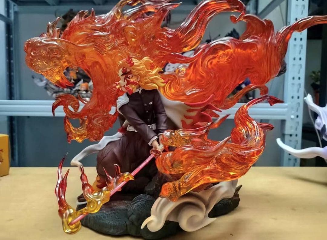 鬼滅の刃 I.W-STUDIO 猗窩座 煉獄杏寿郎 フィギュア