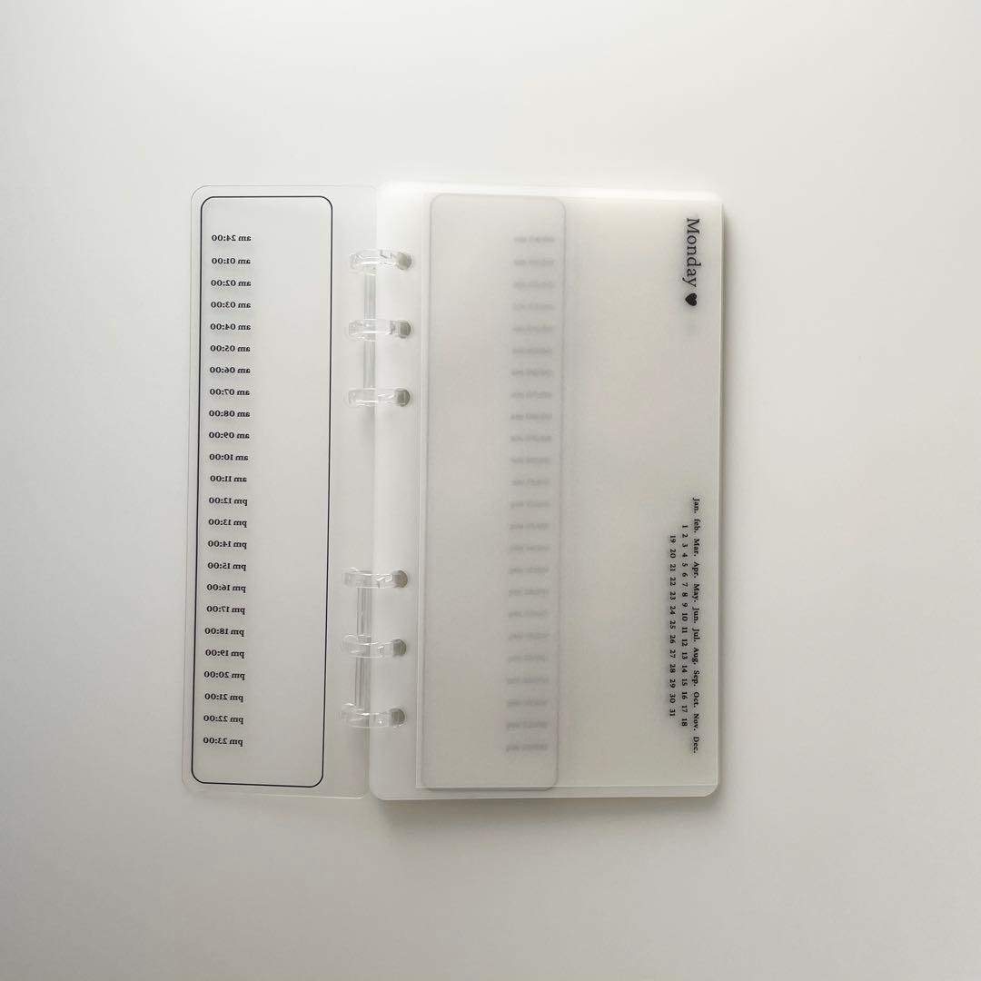 早い者勝ち　韓国　貯金　バインダー　カバー　リフィル　デイリー