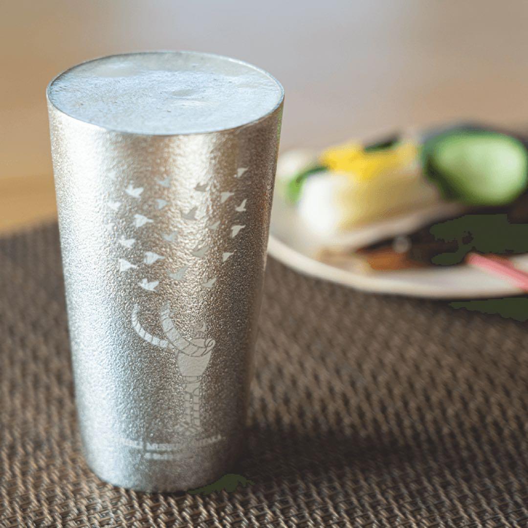 ジブリ美術館オリジナル 錫製ビアカップ 上昇海流