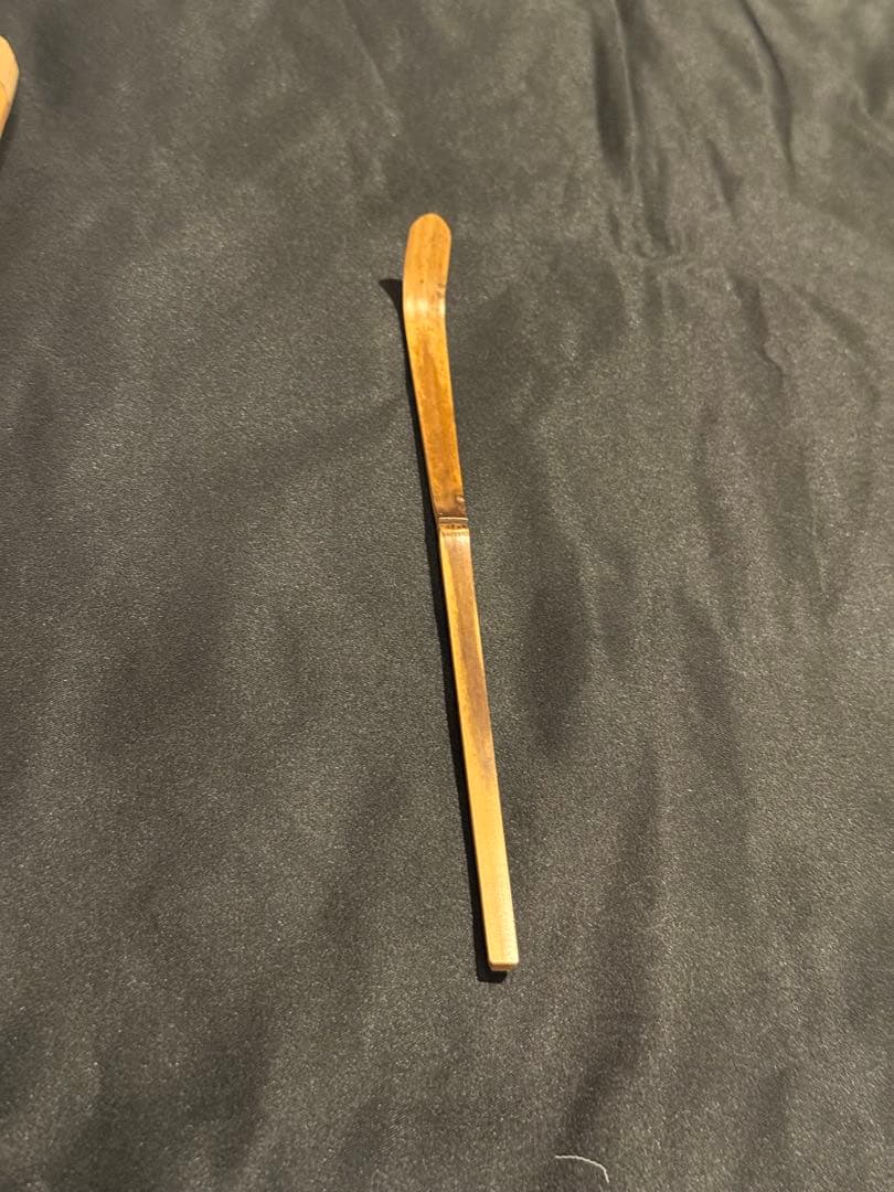 茶道具 茶杓 箱入り　即中斎　風神　黑田正玄