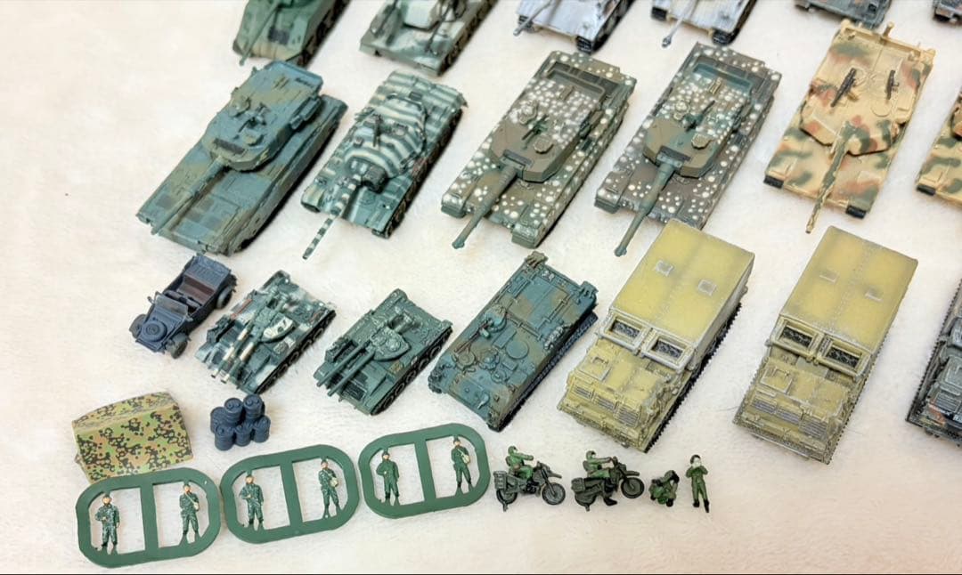 戦車 フィギュア 1:144スケール まとめ売り