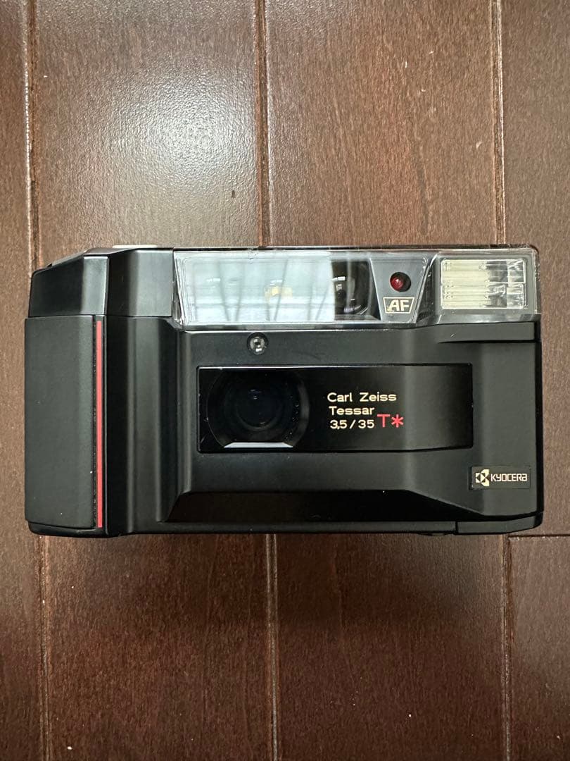 完動品♦Kyocera TD Carl Zeiss フィルムカメラ 動作確認済み