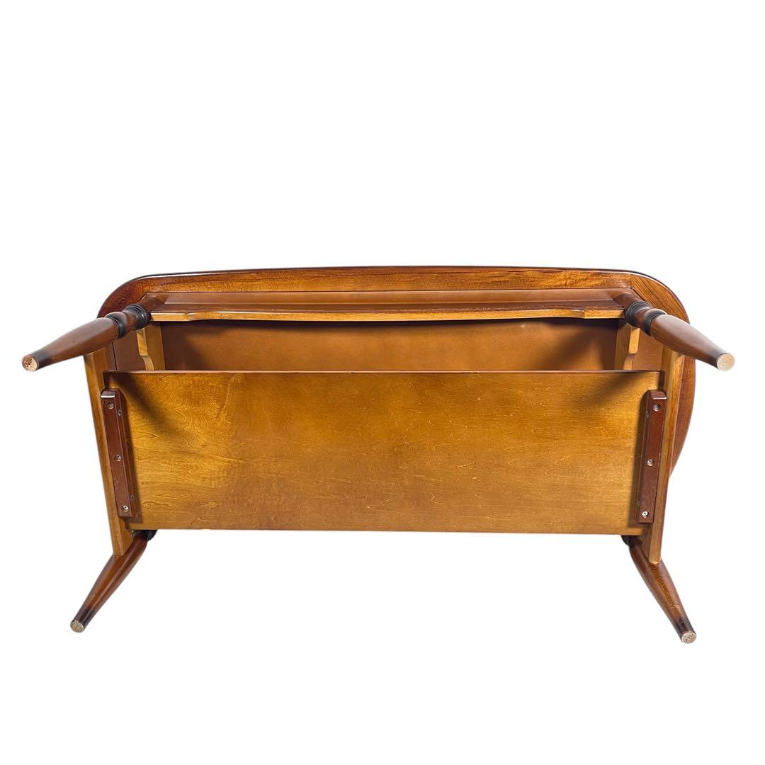 HR514 【レアデザイン】　カリモク　ローテーブル　コーヒーテーブル