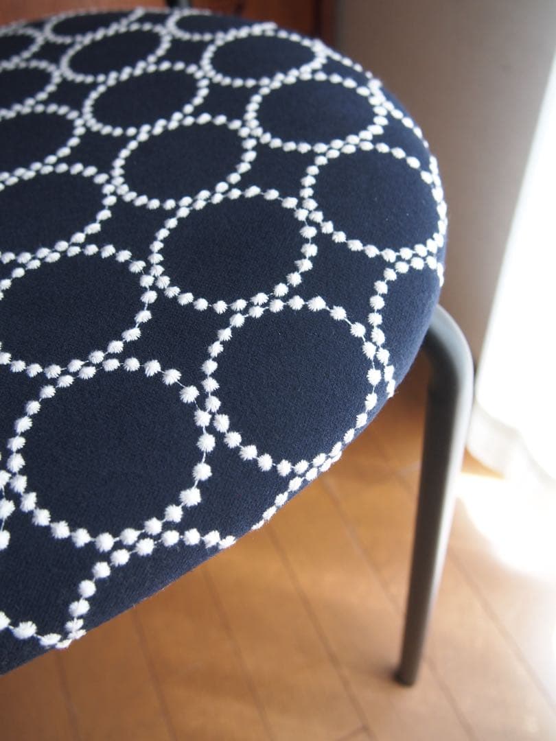 pさん専用 ミナペルホネン ハンドメイド トロペスツール 2脚セット 生地 椅子