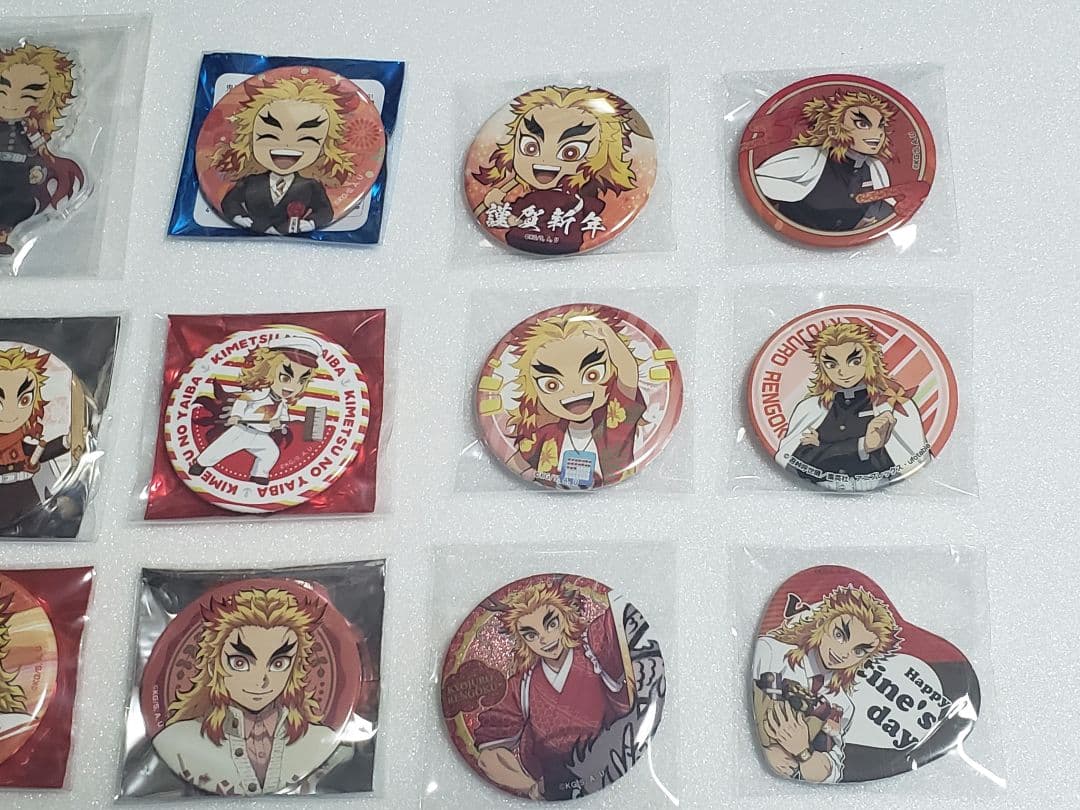 鬼滅の刃 煉獄杏寿郎 アクスタ 缶バッジ 35点セット まとめ