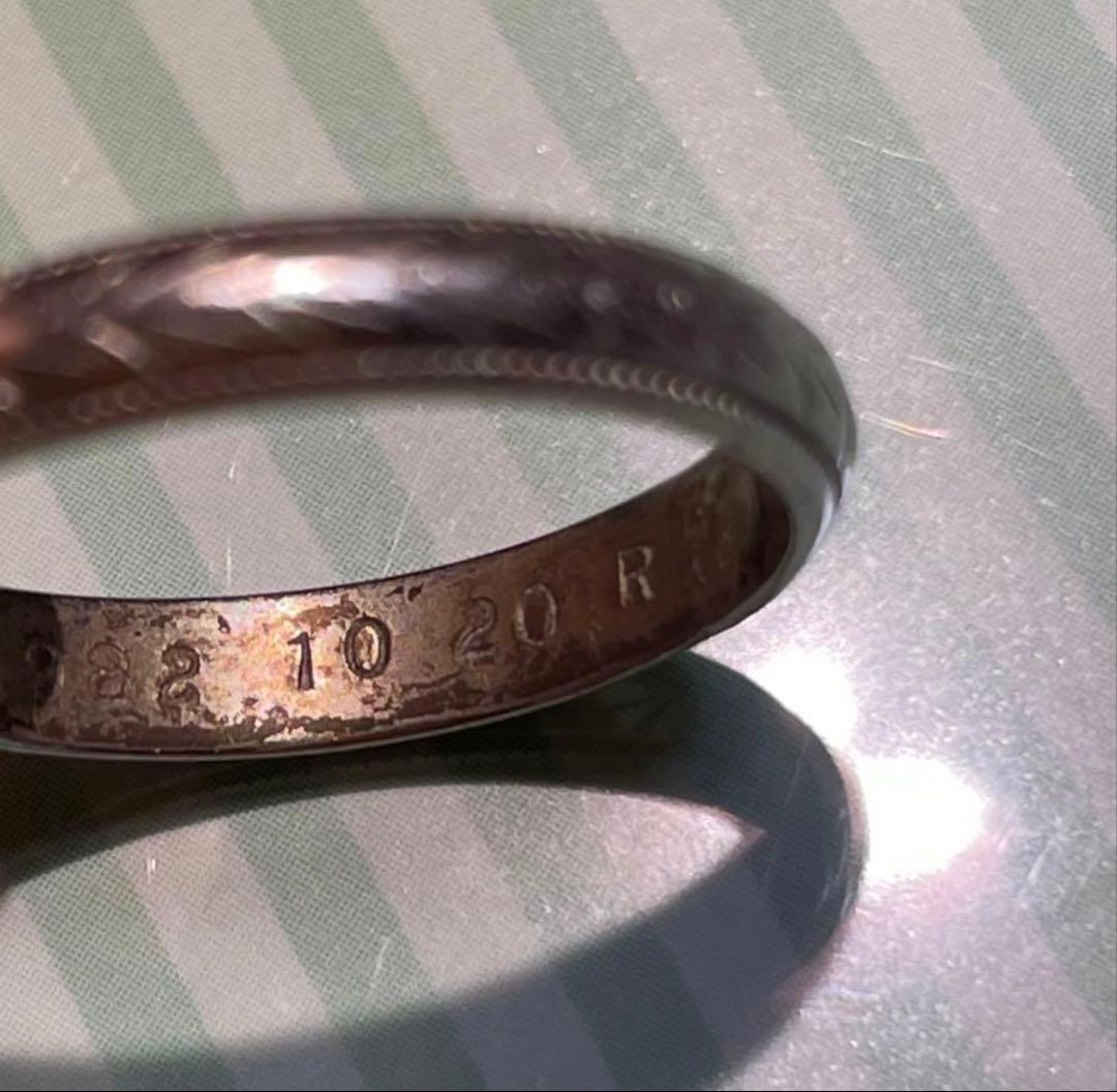 プラチナリング　pt900