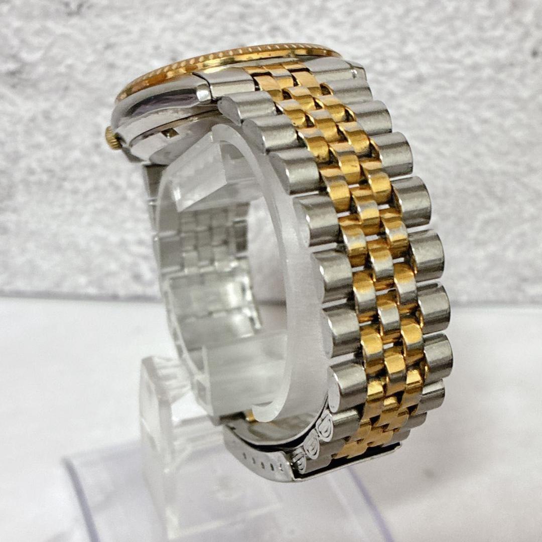 SEIKO5 7S26 セイコーファイブ 腕時計 自動巻き デイデイト ゴールド