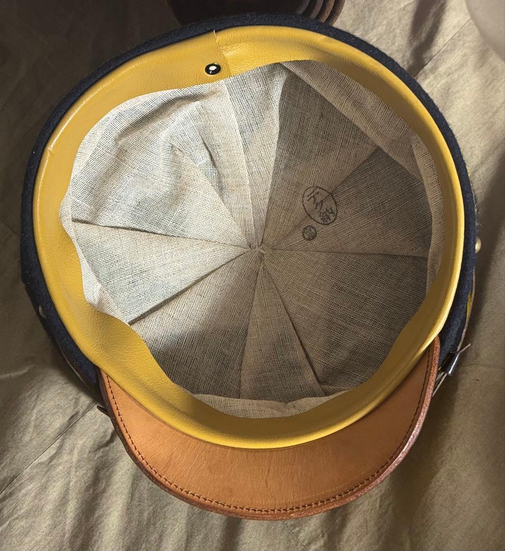 絶版貴重品　でくの房　明治陸軍　明治十九年式軍帽（二種帽）日本軍軍帽