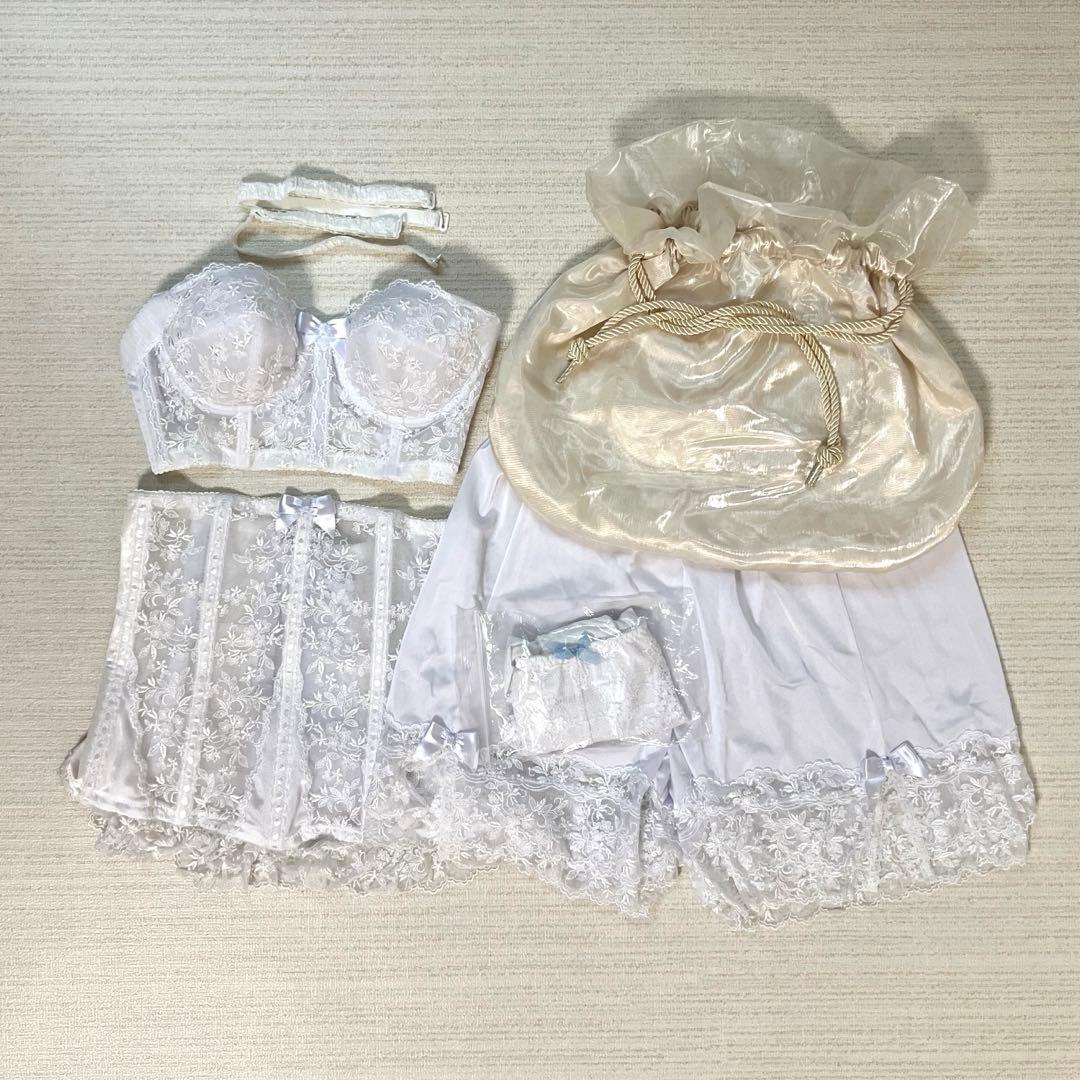 結婚式　ブライダルインナー　セモア　エレガントF C65 美品