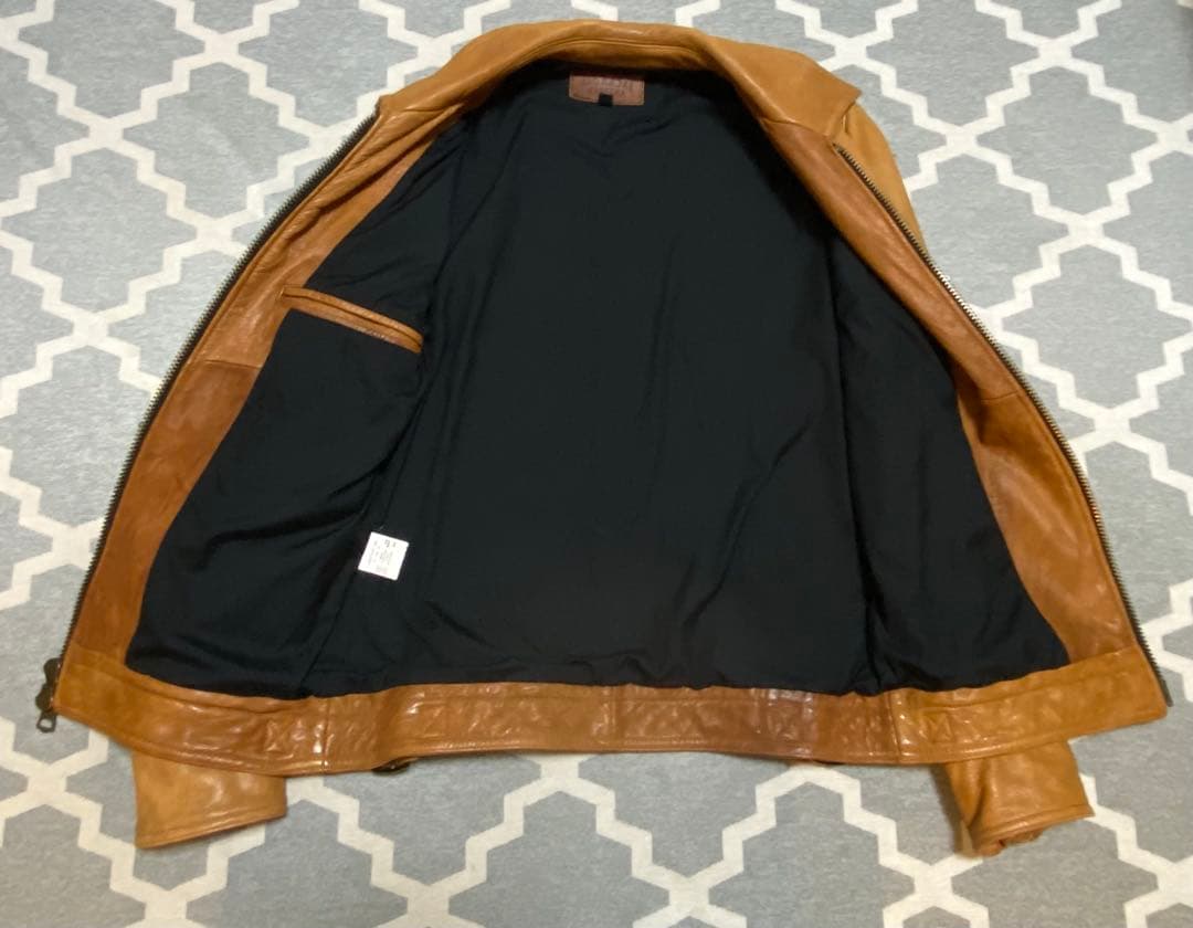 JACK ROSE◆シングルライダースジャケット サイズ2 （M）/山羊革