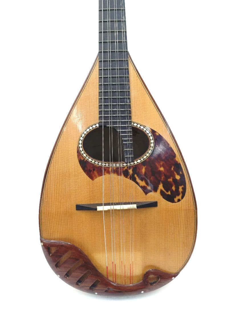 島田マンドリン マンドリン 渦巻きヘッド 1987年製 嶋田マンドリン