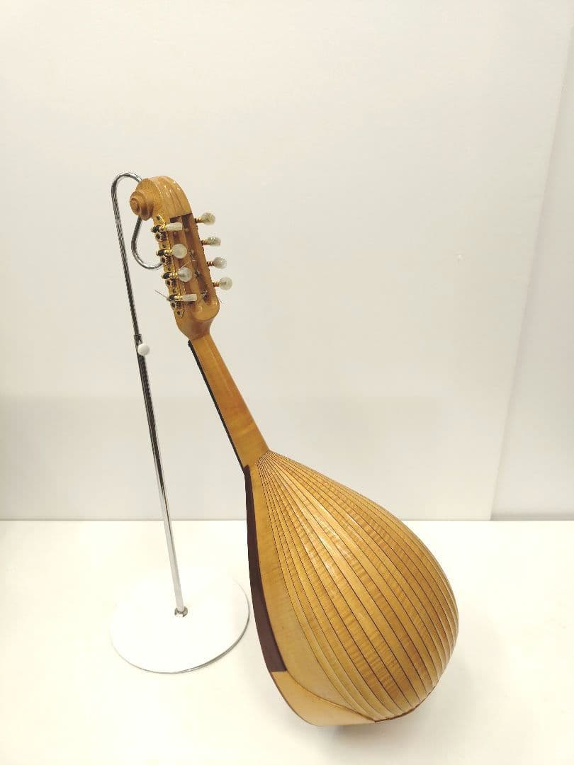 島田マンドリン マンドリン 渦巻きヘッド 1987年製 嶋田マンドリン