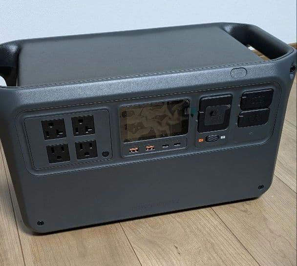 ポータブル電源 デジタル表示 ハンドル付き