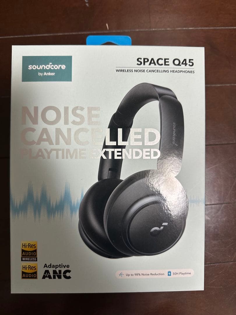 Anker ワイヤレスヘッドホン Soundcore Space Q45 美品