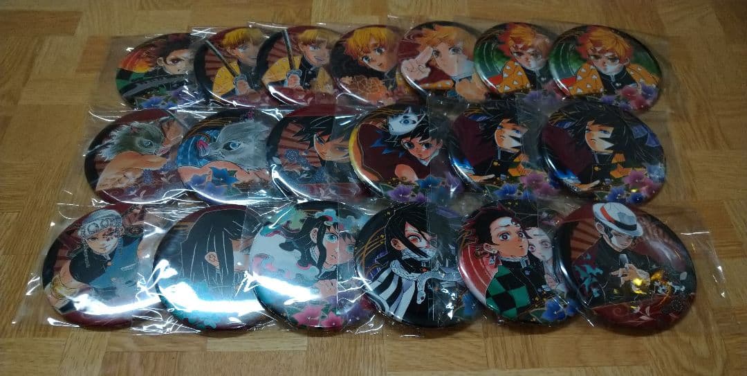 鬼滅の刃 原作缶バッジ 纏め売り