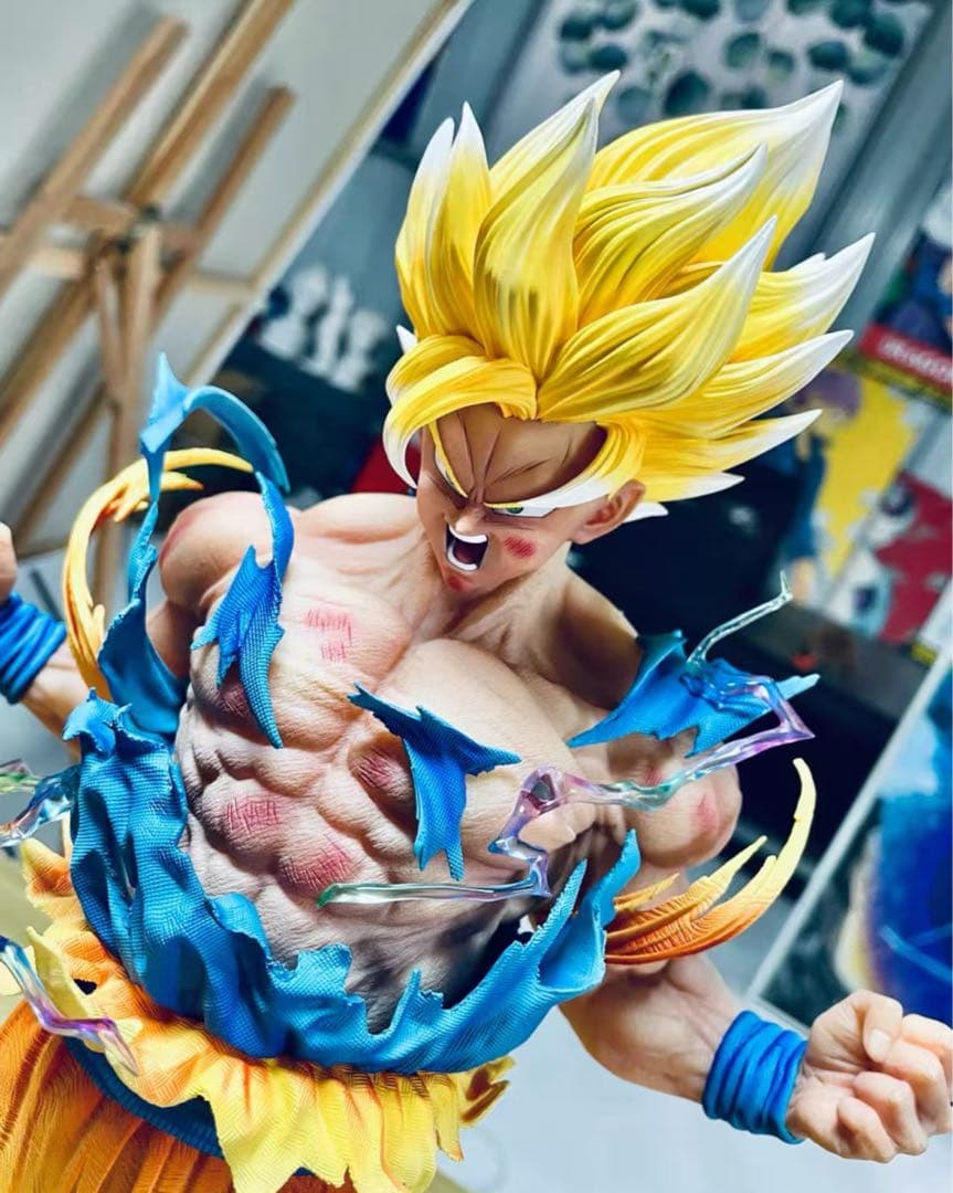 ドラゴンボール 孫悟空 ガレキ ガレージキット スタチューX②③⑨