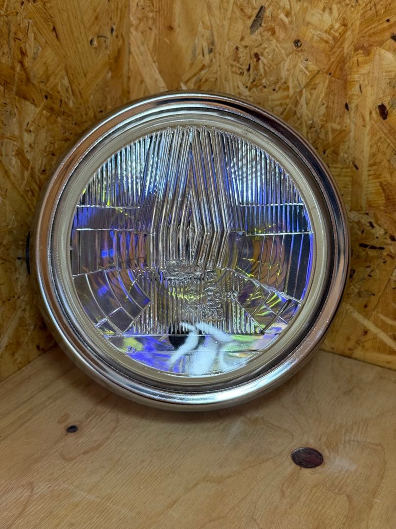 当時物 シビエ 凹型レンズ オスカーヘッドライト