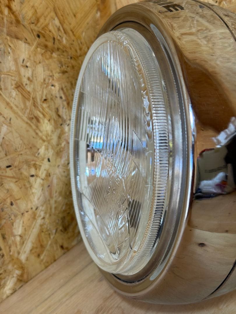 当時物 シビエ 凹型レンズ オスカーヘッドライト