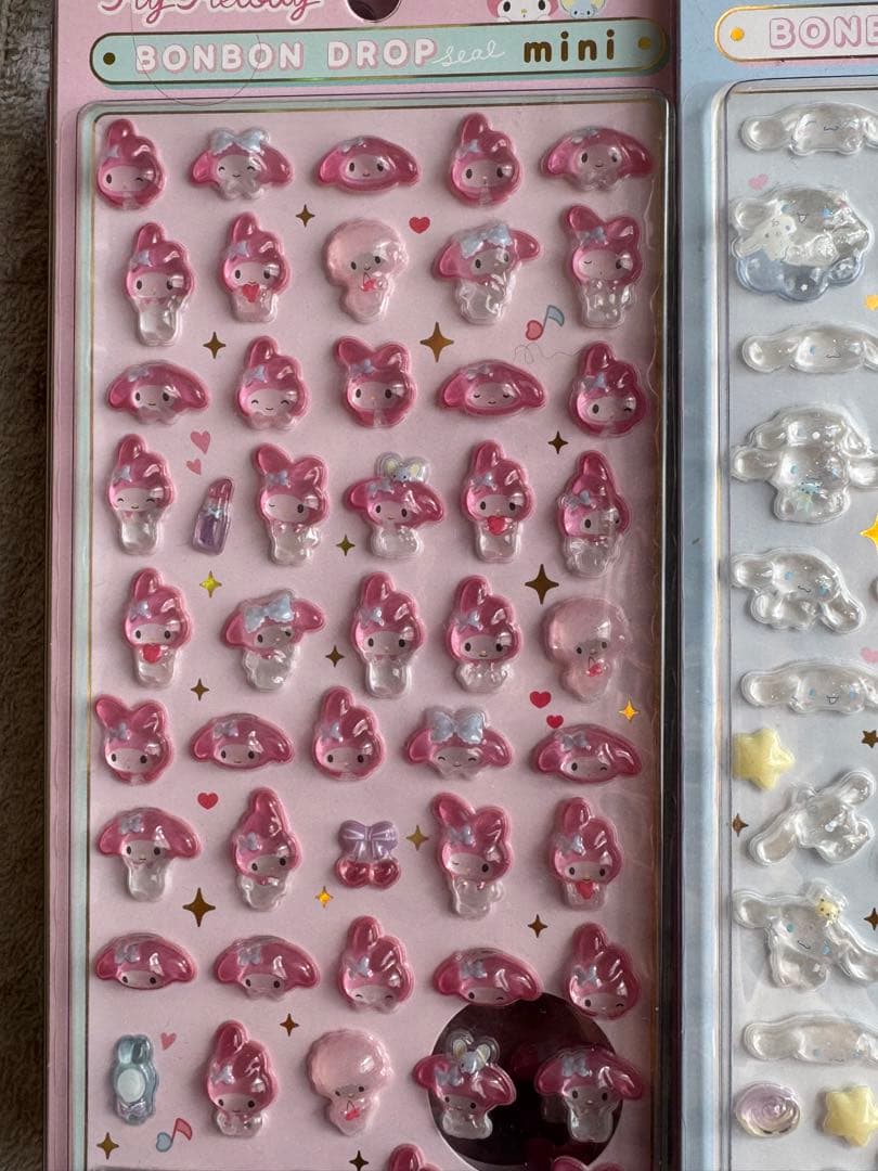 最終値下げ国内正規品ボンボンミニドロップシール56枚