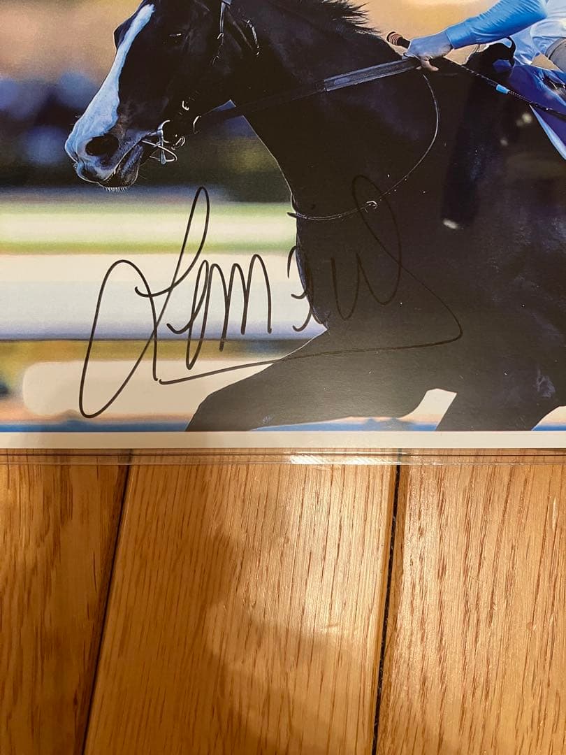 イクイノックス　鬣　たてがみ　2022 有馬記念　C・ルメール直筆サイン