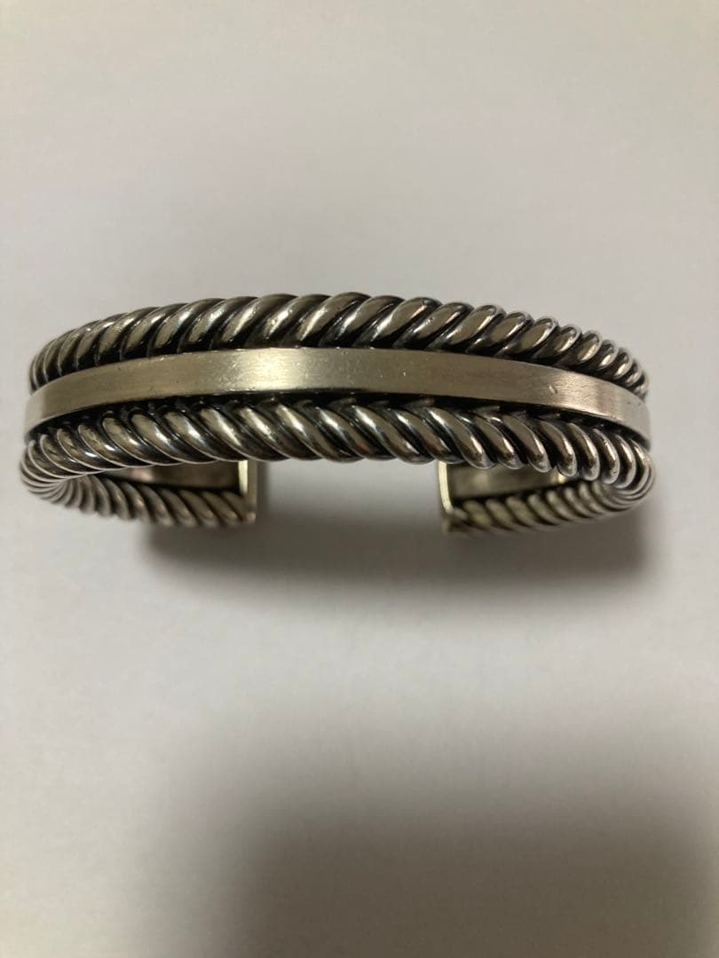 スティーブアルビソ　ケーブルバングル　小さめ