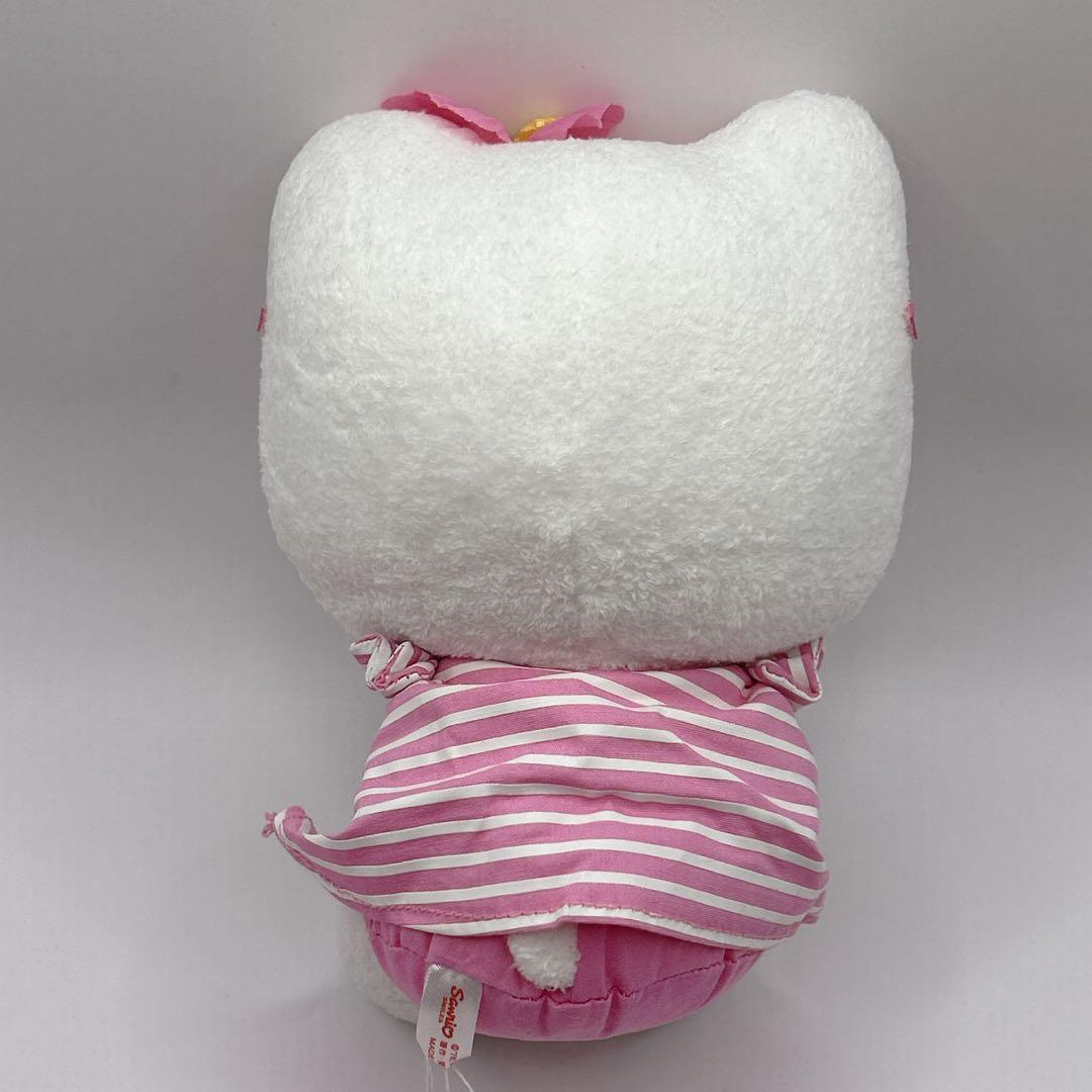 【希少✨タグ付き】サンリオハローキティぬいぐるみ　2005年サマードール　レトロ