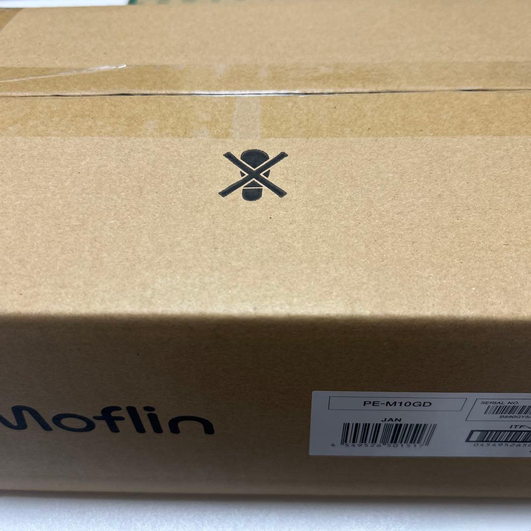 【新品未開封】モフリン ゴールド PE-M10GD Moflin