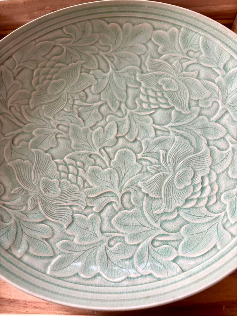 #大皿3枚セット（木箱付き）太田富隆　武田敏男