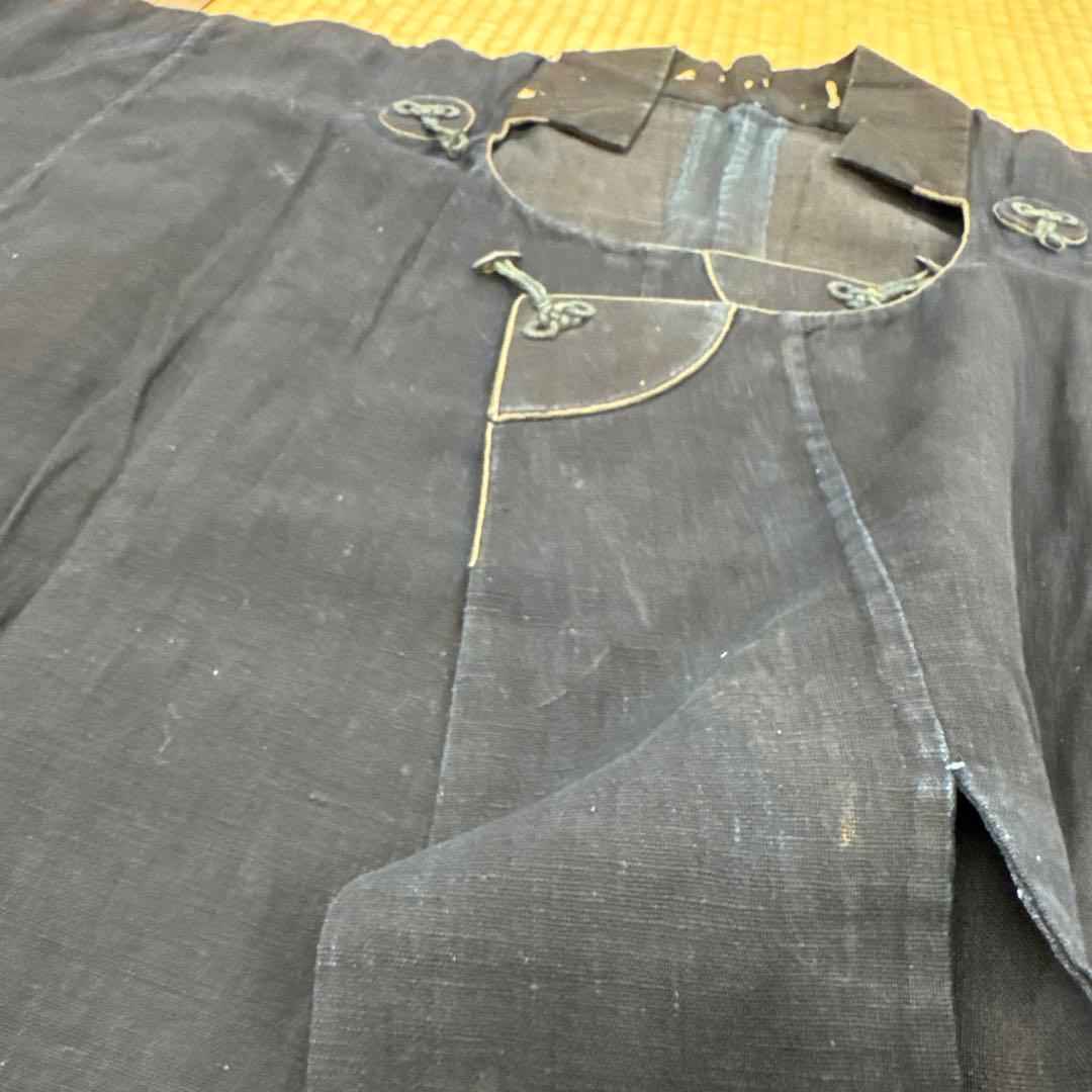 藍染木綿　道行　江戸時代　古布