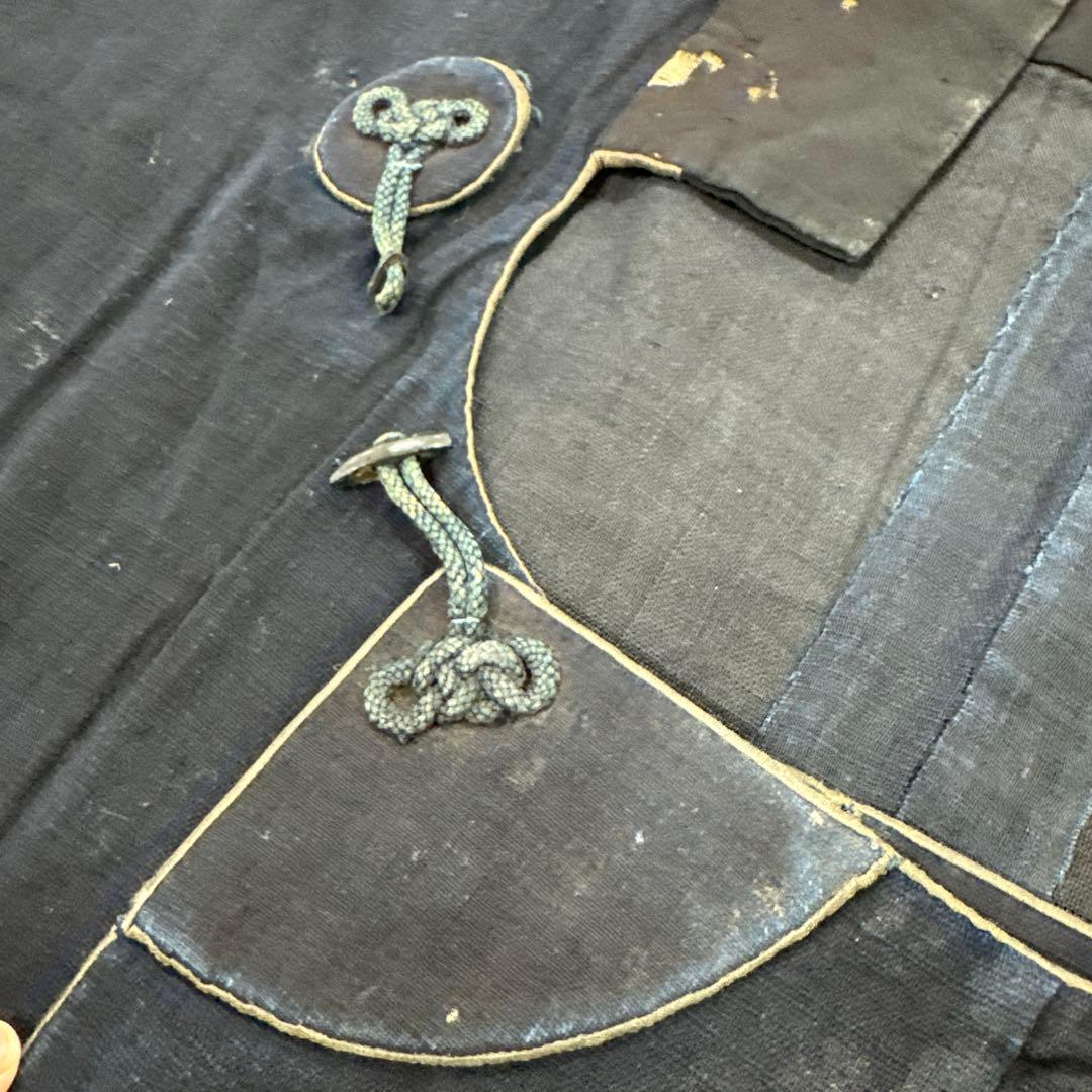 藍染木綿　道行　江戸時代　古布