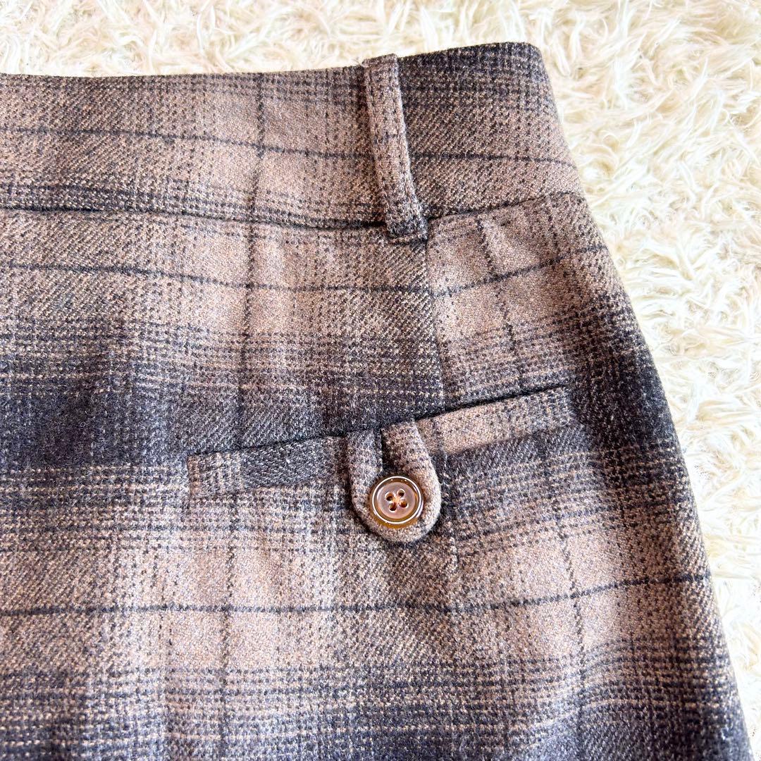 【希少viviennewestwood✨️ウールチェックスカート】 オリゾンティ