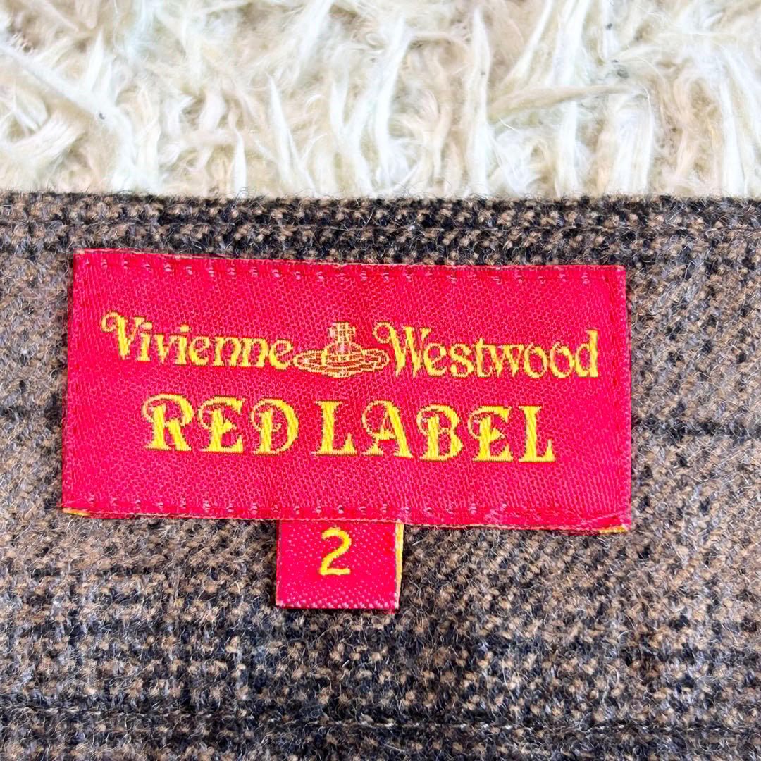 【希少viviennewestwood✨️ウールチェックスカート】 オリゾンティ