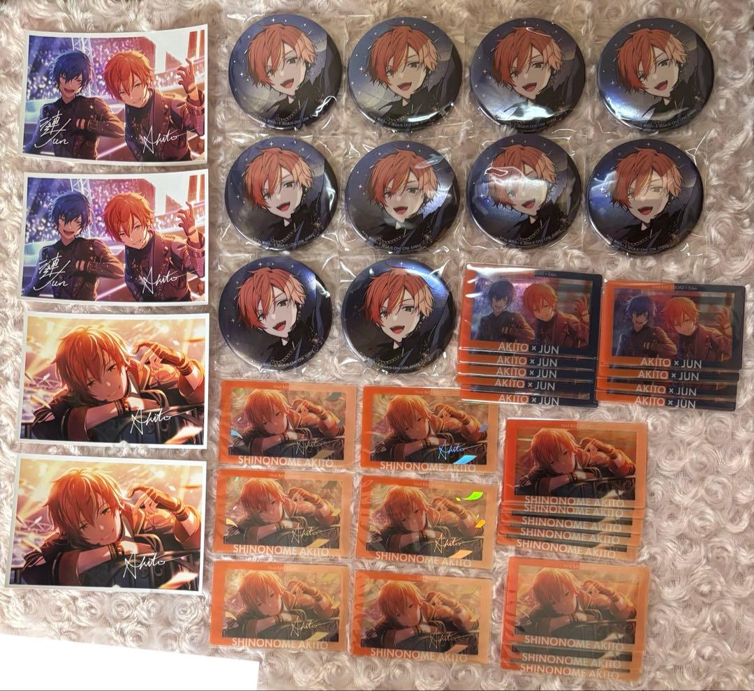 プロセカ 缶バッジ エピカ 箔押し あんスタ 東雲彰人